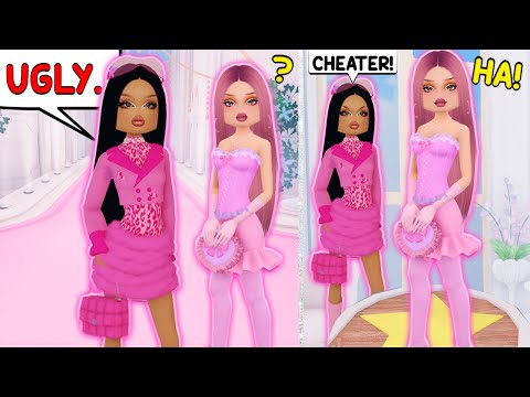 Rude Girl Loses To Me Every Round In Dress To Impress