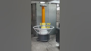 How is the 33kV High pot test kit look