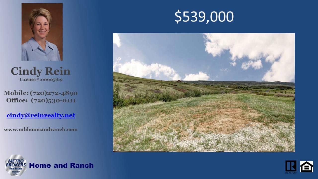Real Estate Agent Property Listings for Sale Douglas County Sedalia Colorado 80135