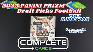 2023 Panini Prizm Draft Picks Football Hobby Box FOTL