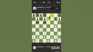 opponent resigned After this move ♟️ #chess #chessgame #shortvideo #shorts #reels #chessbaseindia
