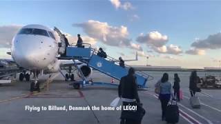 Vlog #39 - Belgium to Denmark via Air France (Air & Rail)