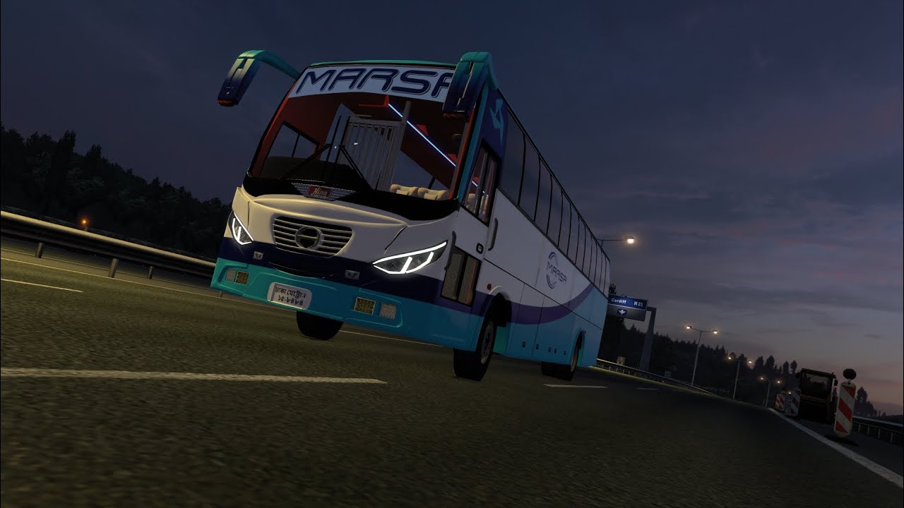Hino AK 1j With Fuso Bus Mod ETS2 || Released By Invisible Plays