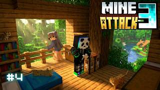 ⛏️Minecraft MineAttack 3⛏️ Besuch bei @Janabatch  + Wollefarm  bauen #4
