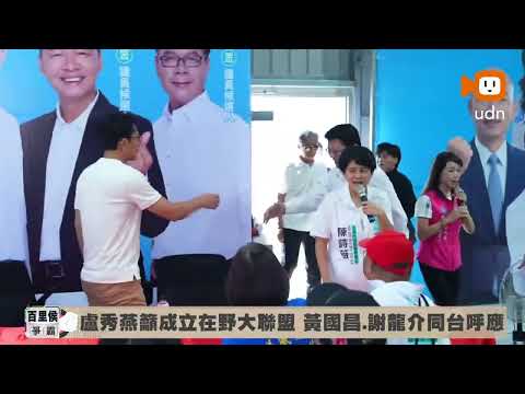 Huang Kuo-chang and Hsieh Lung-chieh Support Lu Hsiu-yen's Call for Opposition Unity; KMT-TPP Con...