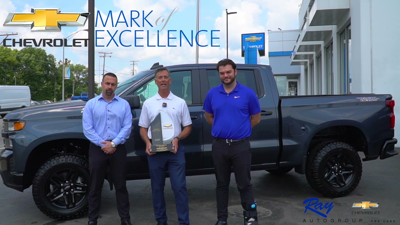 Ray Chevrolet earns the Chevrolet Mark of Excellence award. YouTube