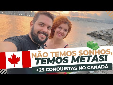 ✅  Tudo que conquistamos em UM ANO GANHANDO EM DÓLARES morando no Canadá