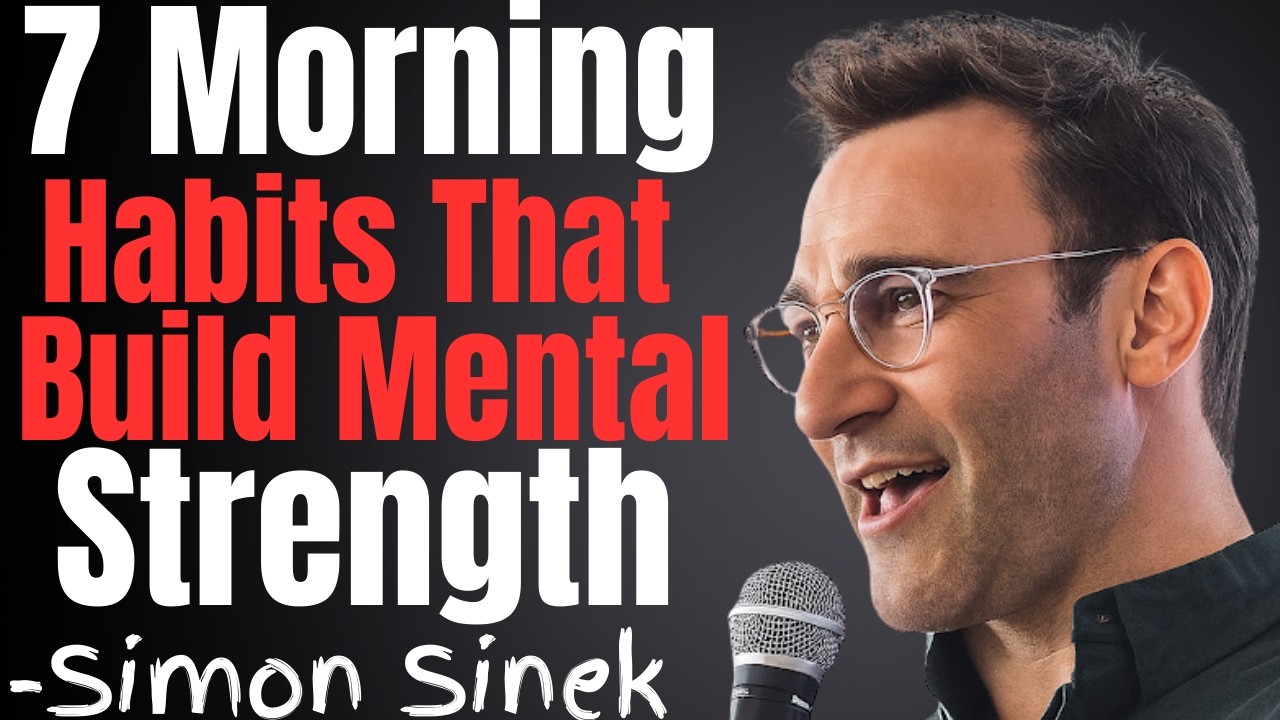 7 Morning Habits That Make You Mentally Strong |Transform Your Mindset Today | Simon Sinek speech