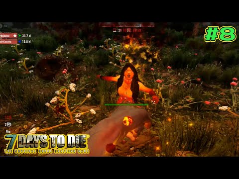 #8【7daysToDie:Sorcery編】ゾンビx魔法の異色サバイバル！大魔道士になりましょう【あくまで個人戦】