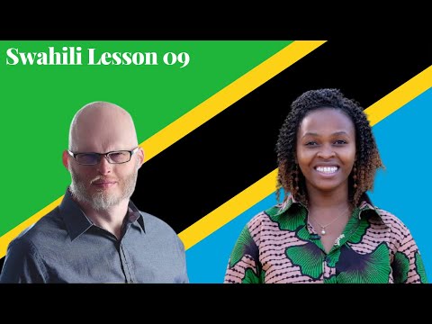 Swahili Lesson 09 with Richard Simcott & Glory Kimonge