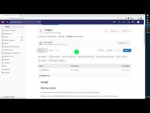 gitLab 프로젝트생성(gitLab Create a project), Android Studio Dolphin