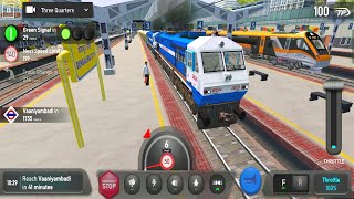 Duronto Express Train Driving in Indian Train Simulator Game Android Gameplay | Train Games to Play screenshot 5