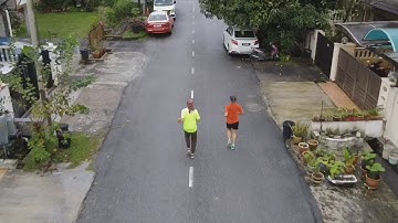 We jog and it follows! [DJI Spark Active Track Mode]