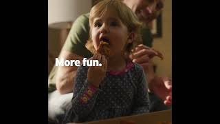 Gotta love more. More family. More fun.