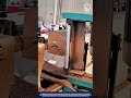 Automatic Machine Wood Lathe and Profiler to Create Complex Geometric Shapes on Large Timber