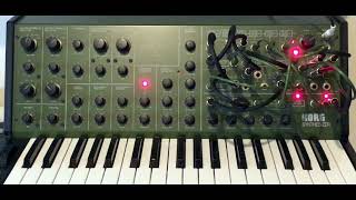 Korg MS-20 | My wife | Self-Playing Patch #30