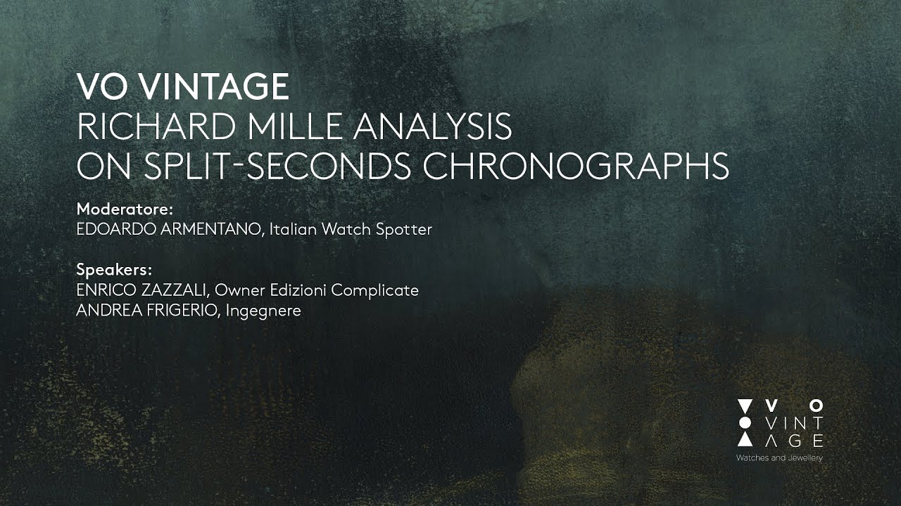 VOV26 | RICHARD MILLE ANALYSIS ON SPLIT-SECONDS CHRONOGRAPHS