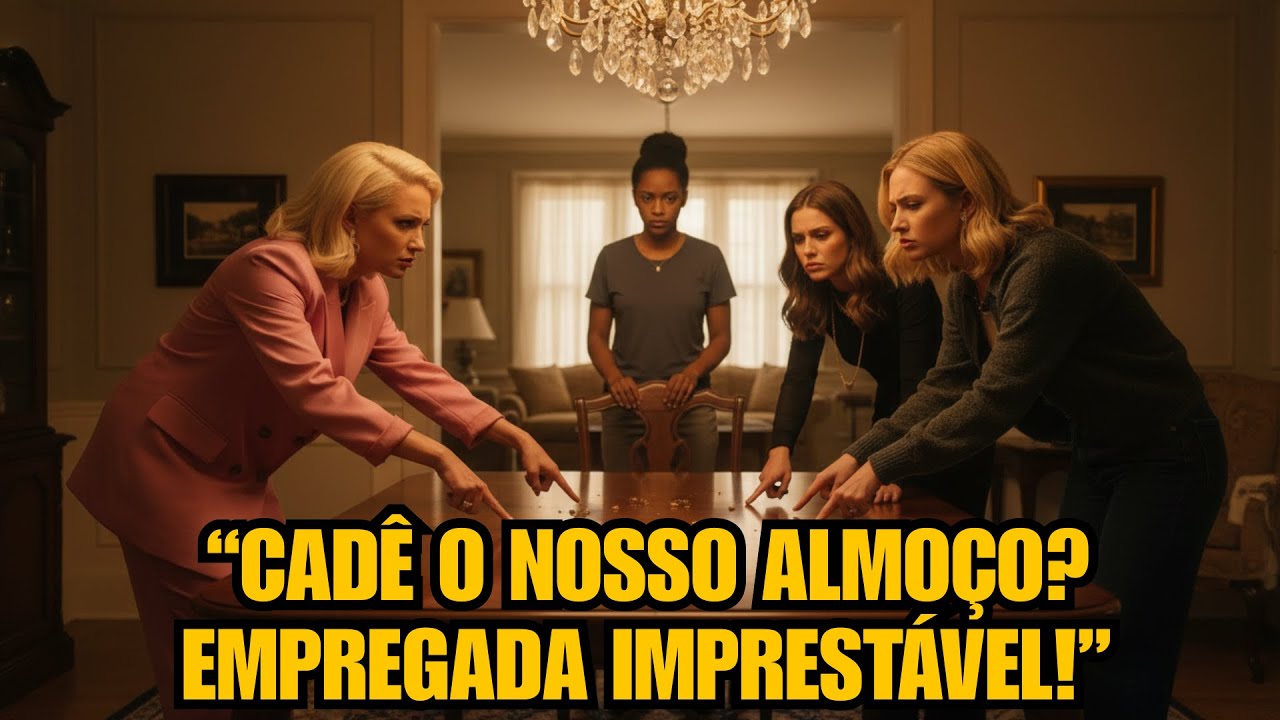 “VAI LAVAR LOUÇA, SERVIÇAL!”—ELAS HUMILHARAM A FUNCIONÁRIA...SEM SABER QUE ELA ERA A VERDADEIRA DONA