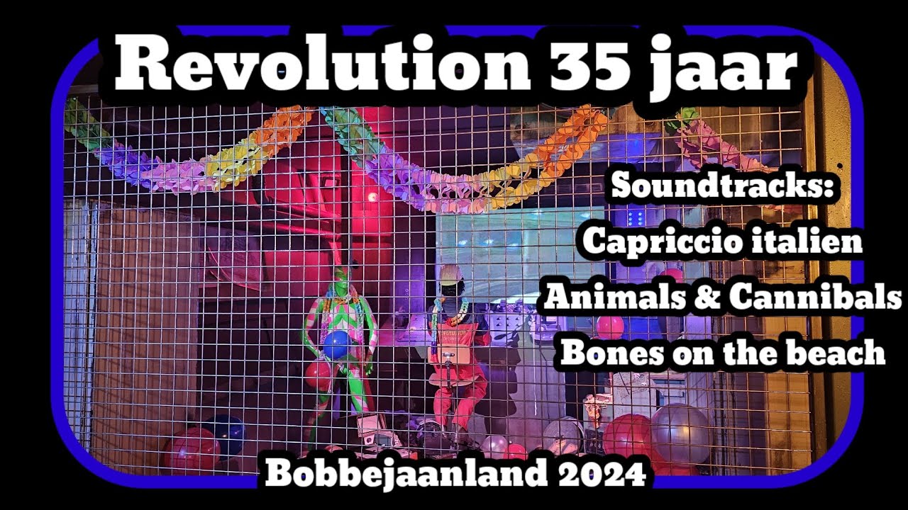 Revolution 35 jaar met verschillende soundtracks  [Bobbejaanland 2024]