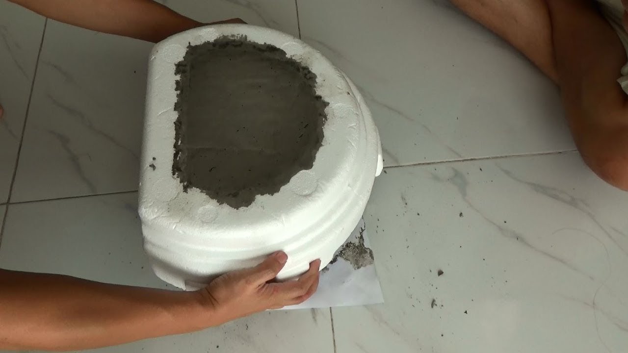 Amazing Technique of Casting Cement - The Result Will Surprise You