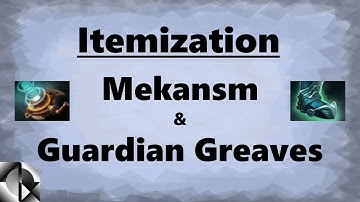 Support Itemization: When to buy Mekansm or Guardian Greaves | Dota 2 7.28b