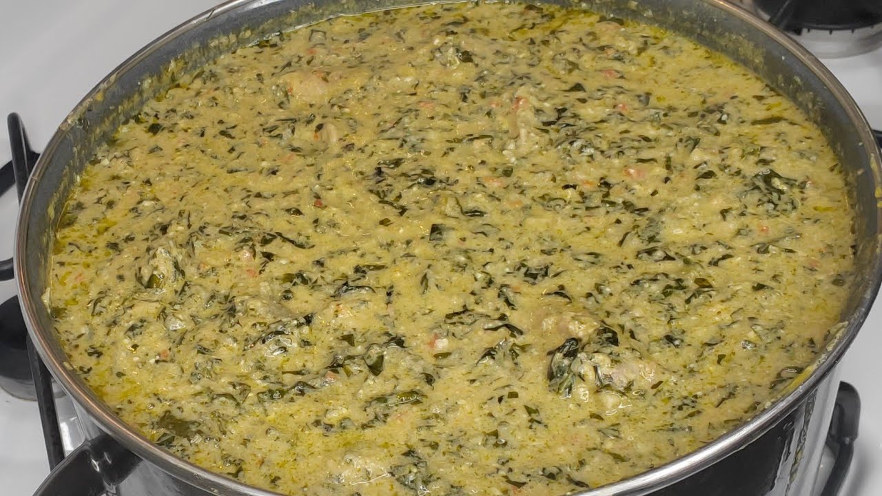 How to cook Egusi Soup with bitter leaves || Sierra Leone Dish|| Rams Kitchen