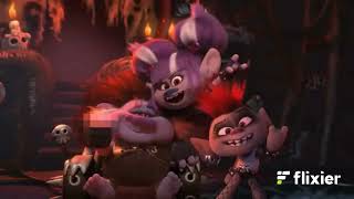 Queen Barbs Father King Thrash Shows The Middle Finger In Trolls Holiday In Harmony