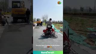 Machine Vs. Manual Power Who Makes The Smoothest Floor? Watch This Epic Construction Battle