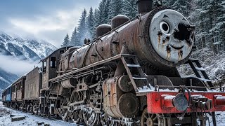 Restoring A Frozen Thomas The Train Found On An Abandoned Snow Railway Full Restoration