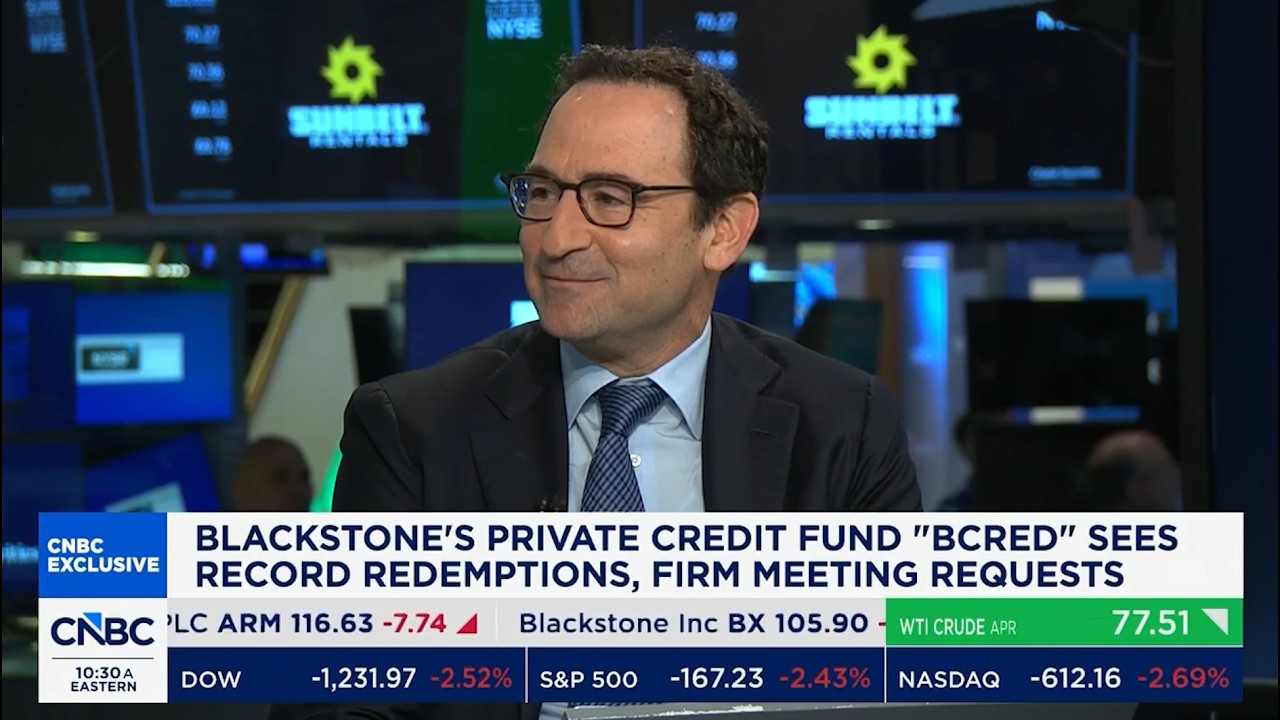 Jon Gray on CNBC: Delivering for Individual Investors in Private Credit