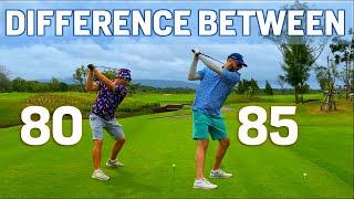 Difference Between Breaking 80 and Almost Breaking 80