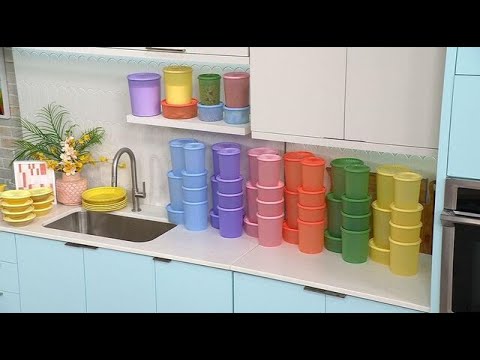 Tupperware® 14-piece Heritage Sheer Canister Collection - YouTube
