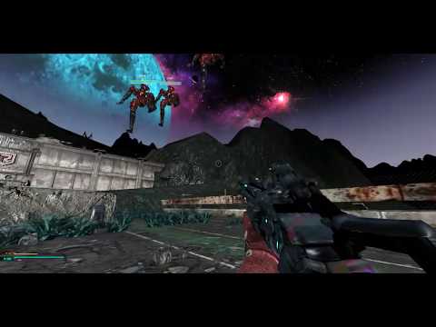 Three js fps game Jamir - Droid bot ai & physics development