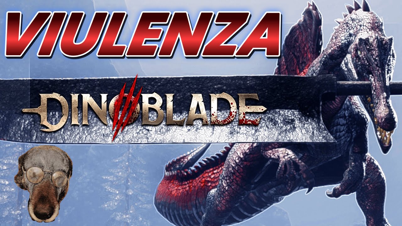 ARK 2?! NO, DINOBLADE !! COMBATTIMENTO all'ARMA BIANCA fra DINOSAURI.