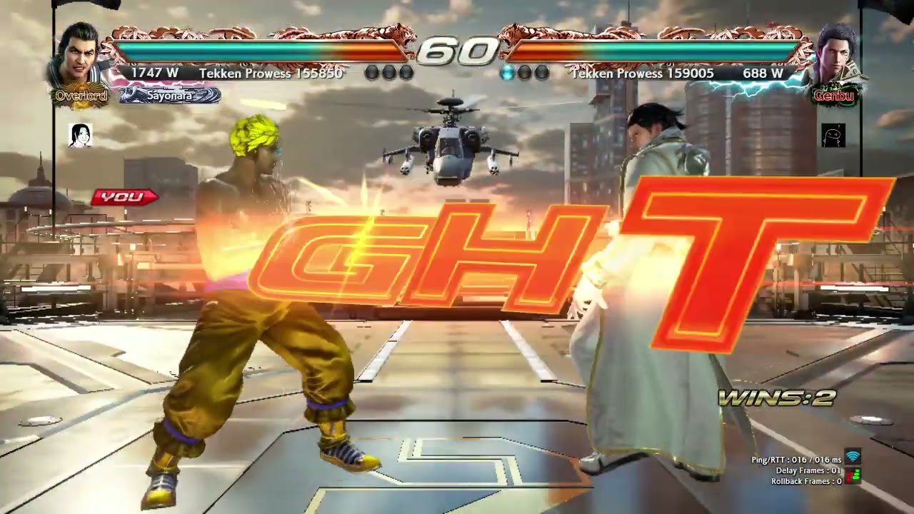 Claudio plugged at the End lol (Tekken 7)