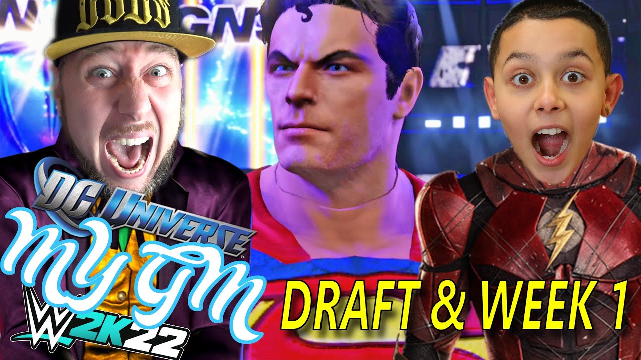 NEW DC MY GM MODE DRAFT & WEEK 1 ON WWE 2K22