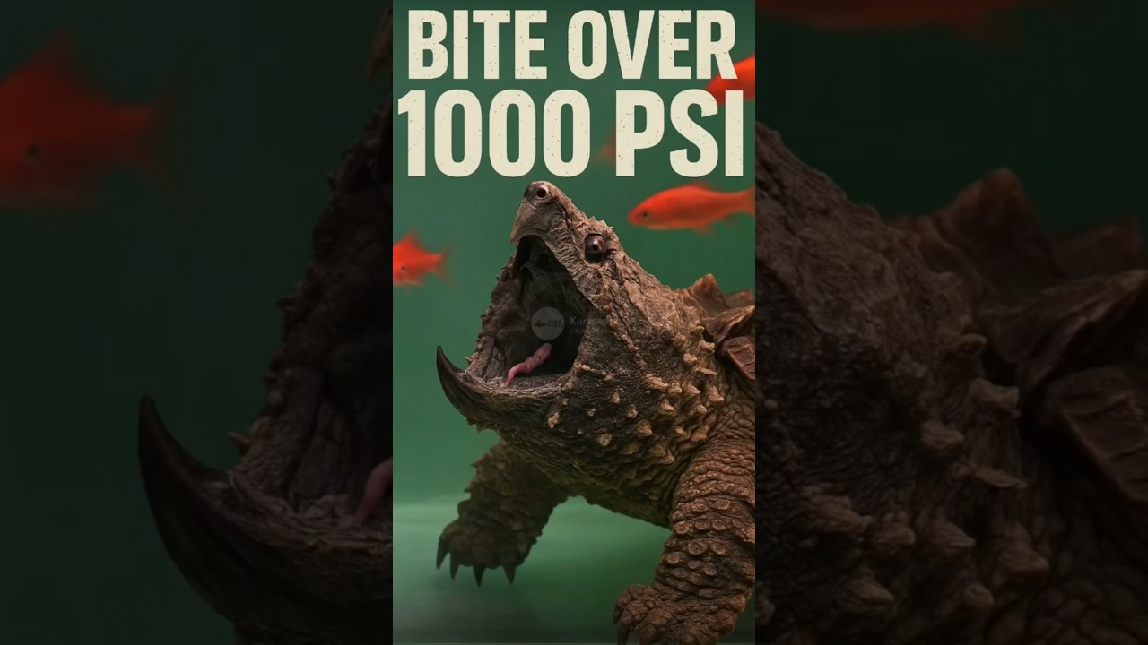 This Turtle Can Break Bones – Alligator Snapping Turtle 