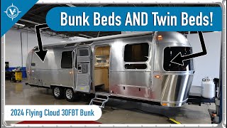 2024 Airstream Flying Cloud 30FBT w/ Bunks | New 2024 Option on Flying Cloud!