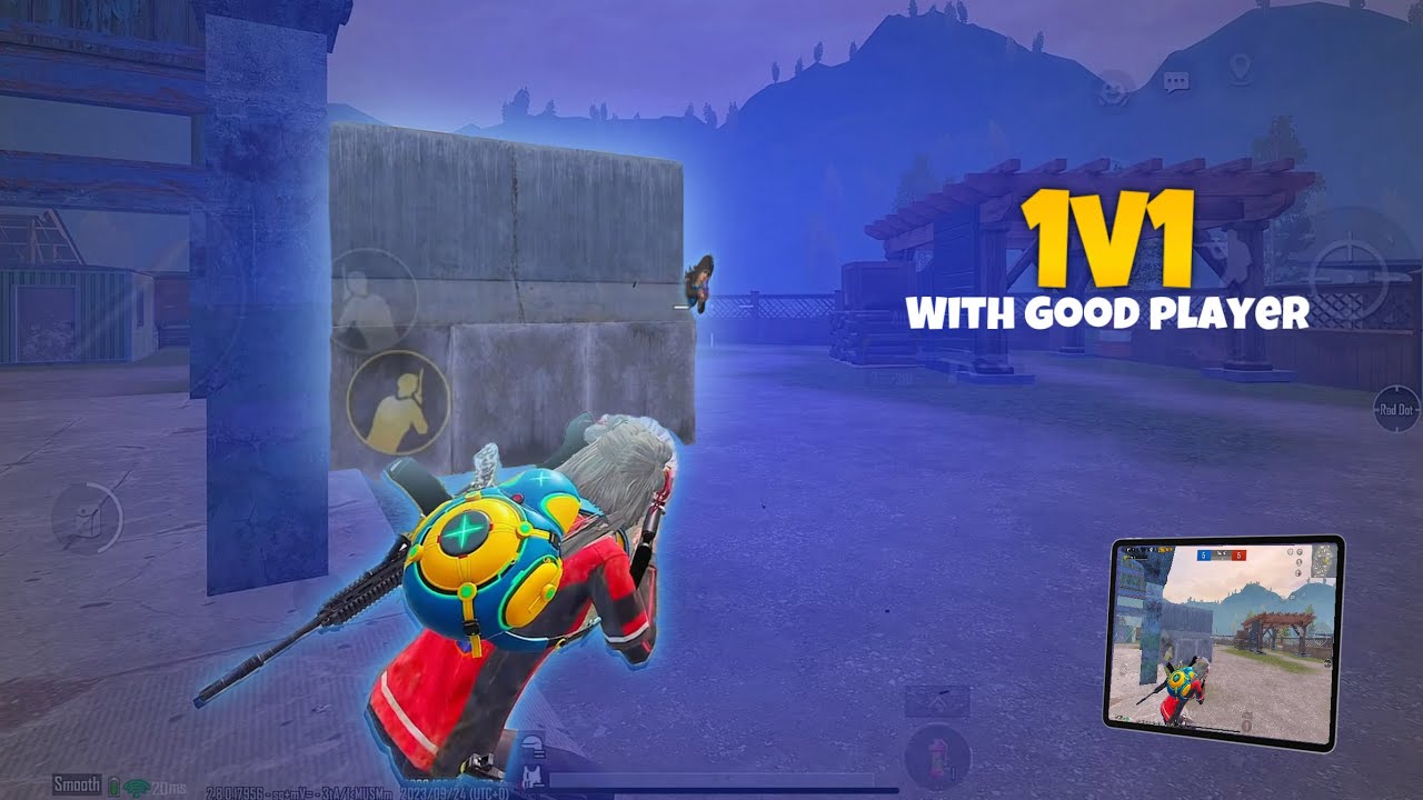 1v1 with good player 🥶iPad pro gameplay