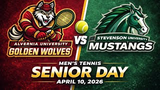 Alvernia Men’s Tennis vs Stevenson Men’s Tennis 4/10/26 (Senior Day Congrats Kao🎉)