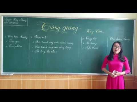 Video Kĩ năng viết bảng - youtube