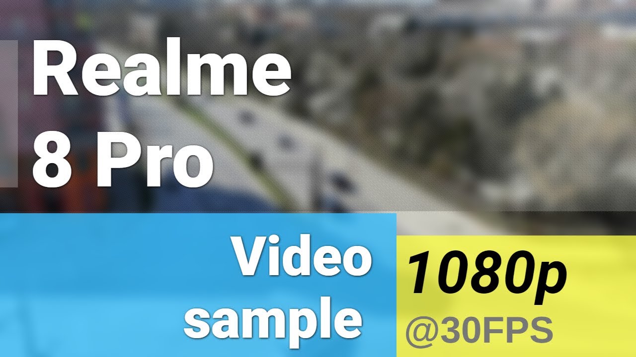 1080p 30fps (ultrawide camera, daylight) - Realme 8 Pro video sample