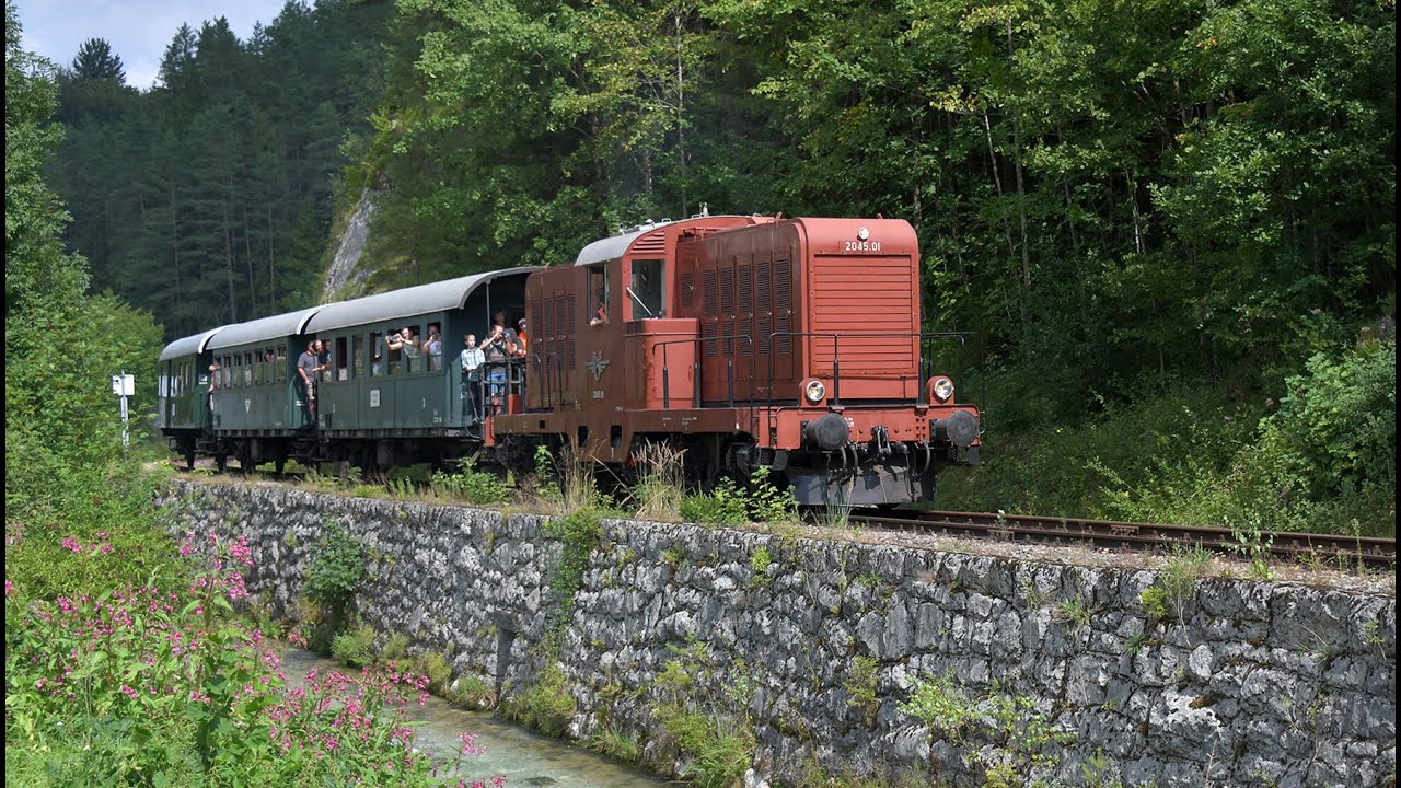 ÖBB 2045.01 von St. Aegyd am Neuwalde nach Hohenberg und retour am 17. 8. 2025 Video zvg.