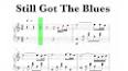 Видео по запросу "still got the blues piano notes"