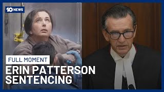 FULL MOMENT: Mushroom Murderer Erin Patterson Sentenced To Life In Prison | 10 News