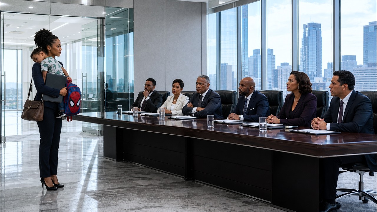The hiring manager took one look at my five-year-old son and said, “I'm afraid we don't usually… is there someone who can watch him?” His voice dropped low enough for only me to hear, but the...