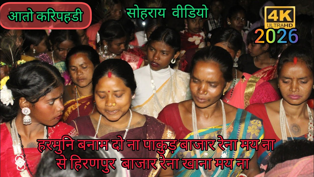 At Karepahare // Harmuni  Banam Do //Sohrai Video// New  Santhali Video 2026