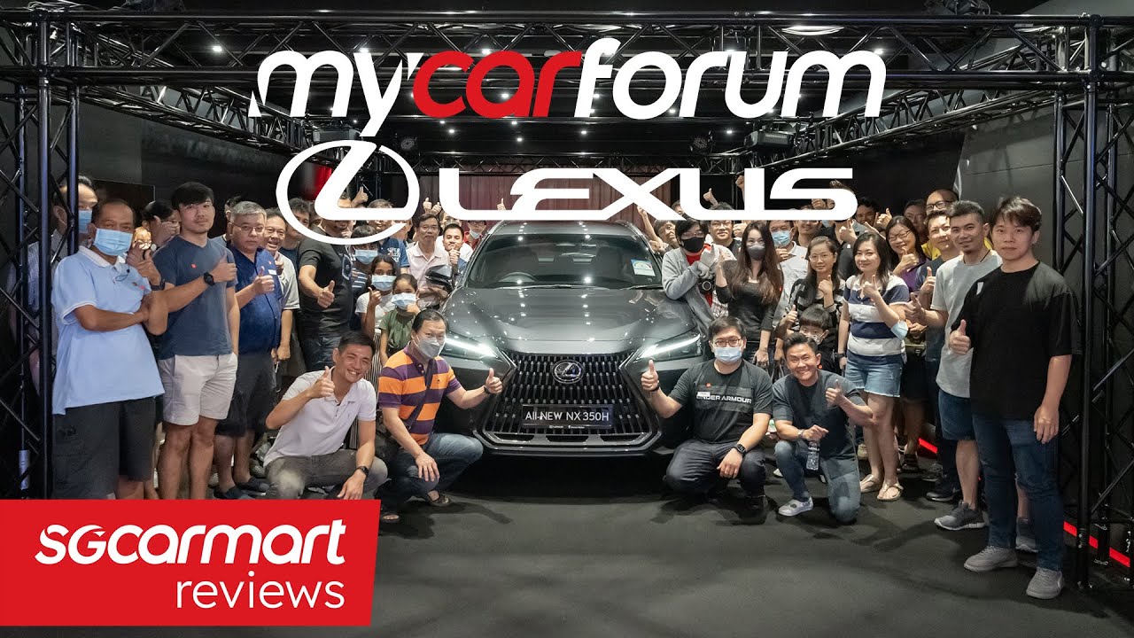 Hanging out with our Mycarforum community at @LexusSingapore | Sgcarmart Reviews