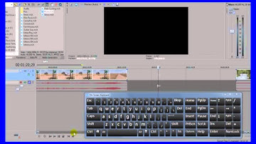 Learn Sony Vegas Pro - 39 Center Timeline over Cursor