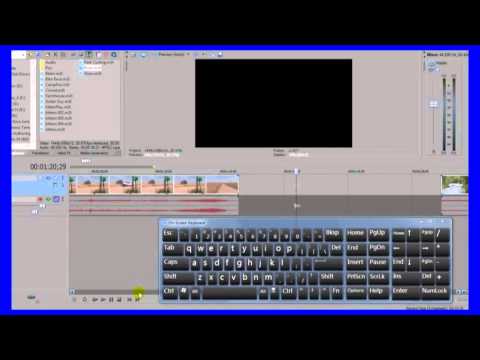 Learn Sony Vegas Pro - 39 Center Timeline over Cursor